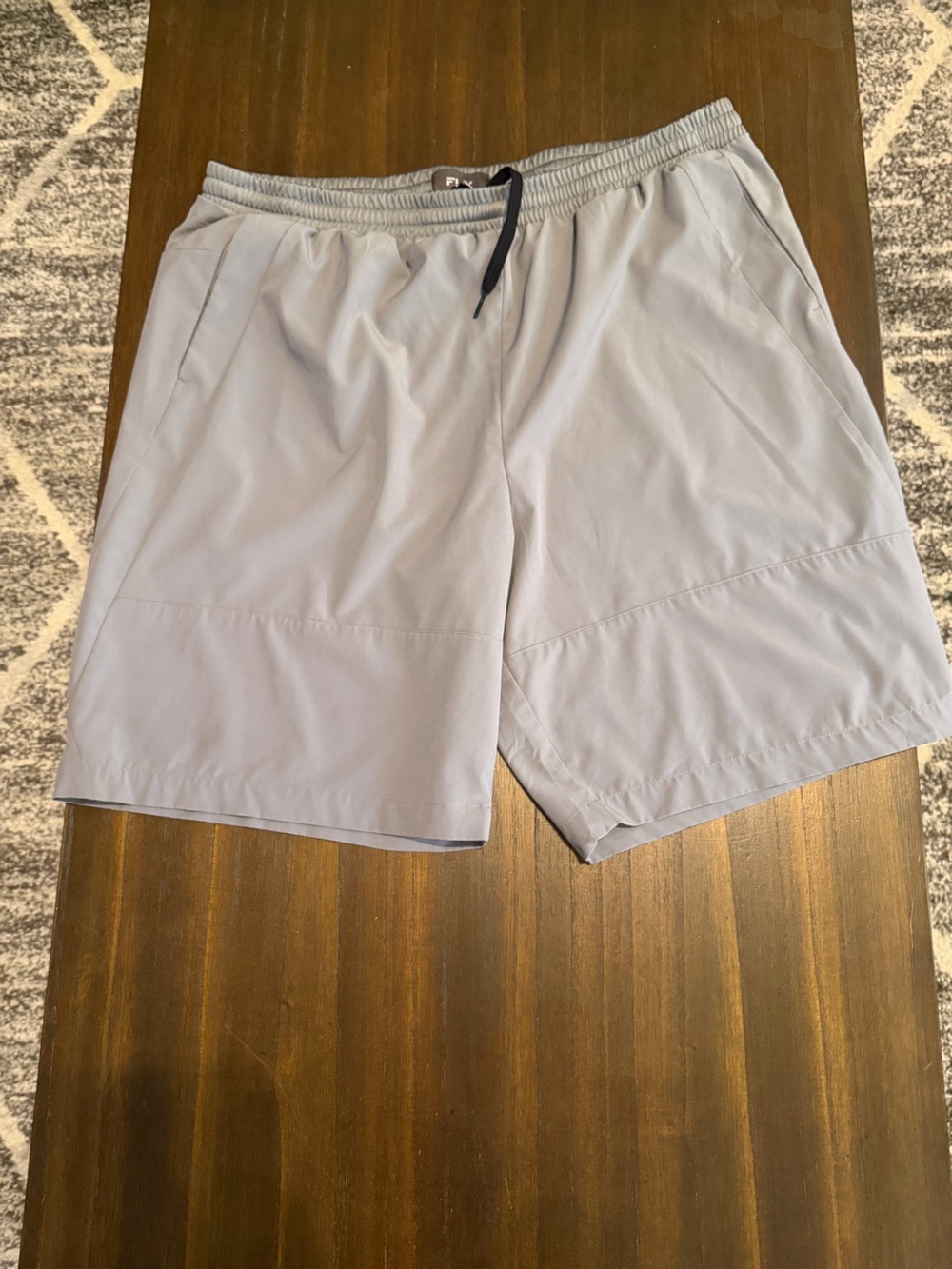 Men's Athletic Performance Shorts - Light Gray
